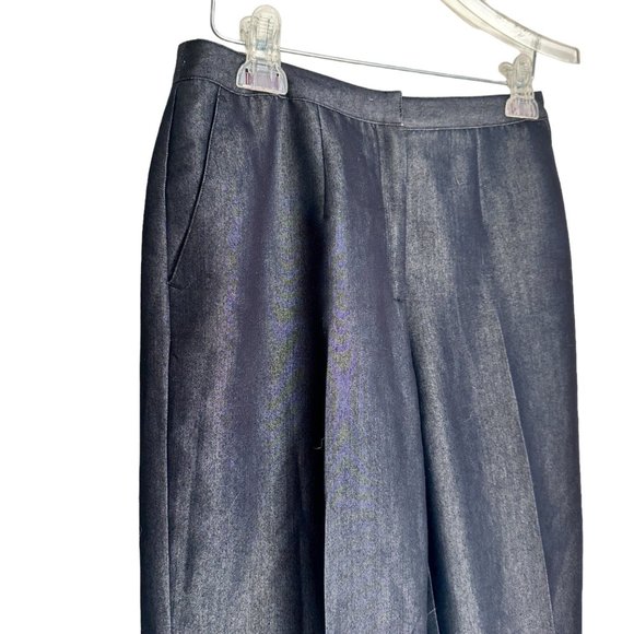 Norton McNaughton Navy Blue Zip Front Pantsuit 10P - Picture 4 of 16